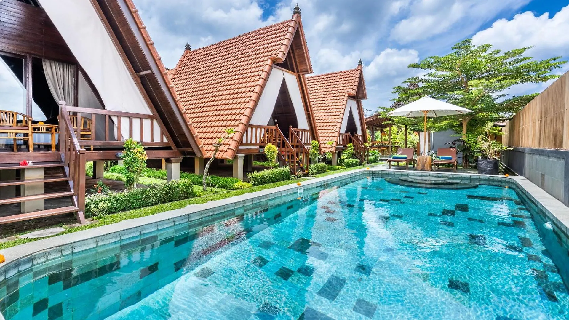 Lumbung Sari Villa Ubud location